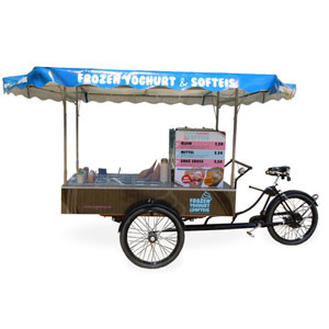 Frozen-Yogurt- und Softeis-Bike