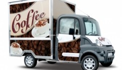 Mega Multitruck für den Kaffee-Verkauf