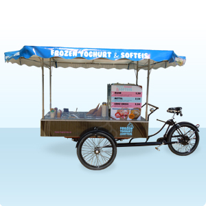 Verkaufsmobile für Softeis und Frozen Yogurt