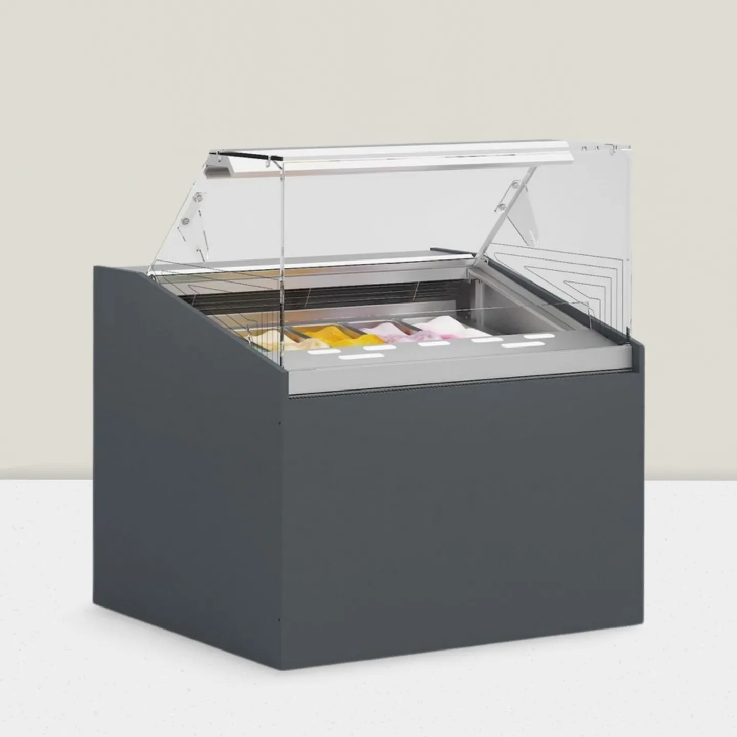 Eisvitrine Cornetti K-1 CR 7