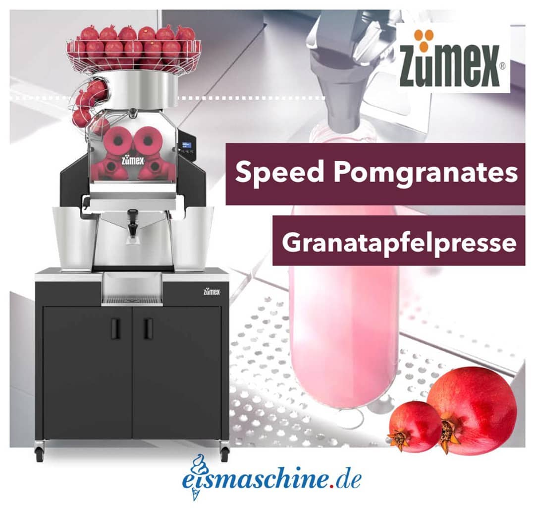 Granatapfel Saftpresse ZUMEX Speed Pomegranates